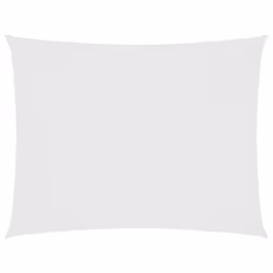 vidaXL Sunshade Sail Oxford Fabric Rectangular 3x4 m White Patio Shade Canopy