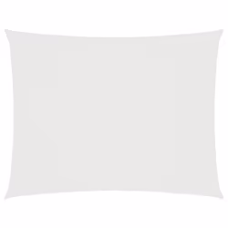 vidaXL Sunshade Sail Oxford Fabric Rectangular 3x5 m White Patio Shade Canopy