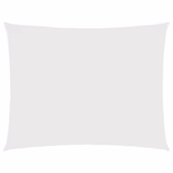 vidaXL Sunshade Sail Oxford Fabric Rectangular 3x6 m White Sunscreen Canopy