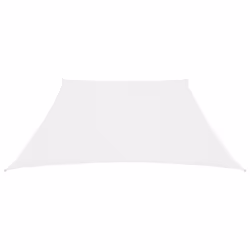 vidaXL Sunshade Sail Oxford Fabric Trapezium 3/4x3 m White Patio Shade Canopy - Additional view 2