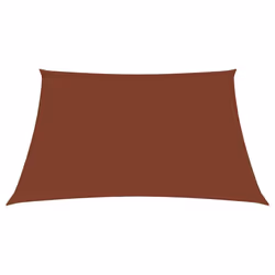 vidaXL Sunshade Sail Oxford Fabric Square 3x3 m Terracotta Patio Shade Canopy