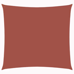 vidaXL Sunshade Sail Oxford Fabric Square 4.5x4.5 m Terracotta Shade Canopy