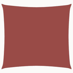 vidaXL Sunshade Sail Oxford Fabric Square 4.5x4.5 m Terracotta Shade Canopy