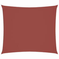 vidaXL Sunshade Sail Oxford Fabric Rectangular Patio Shade Sunscreen Canopy - terracotta, 2 x 2.5 m