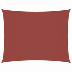 vidaXL Sunshade Sail Oxford Fabric Rectangular 2x3.5 m Terracotta Sunscreen
