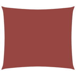 vidaXL Sunshade Sail Oxford Fabric Rectangular 2.5x3.5 m Terracotta Sunscreen
