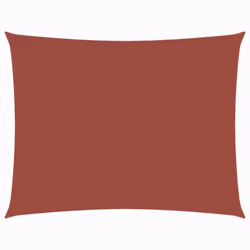 vidaXL Sunshade Sail Oxford Fabric Rectangular 2.5x4.5 m Terracotta Sunscreen