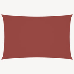 vidaXL Sunshade Sail Oxford Fabric Rectangular 2.5x5 m Terracotta Sunscreen