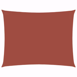 vidaXL Sunshade Sail Oxford Fabric Rectangular 3x4 m Terracotta Shade Canopy