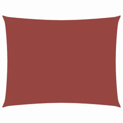 vidaXL Sunshade Sail Oxford Fabric Rectangular 3x4 m Terracotta Shade Canopy