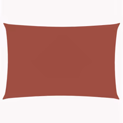 vidaXL Sunshade Sail Oxford Fabric Rectangular 3.5x5 m Terracotta Sunscreen