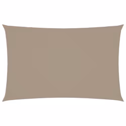 vidaXL Sunshade Sail Oxford Fabric Rectangular 2x4.5 m Taupe Shade Canopy