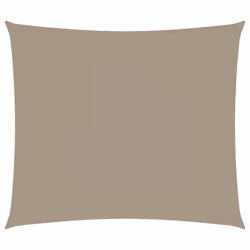 vidaXL Sunshade Sail Oxford Fabric Rectangular 2.5x3 m Taupe Shade Canopy