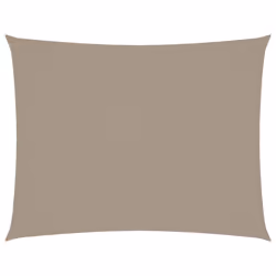 vidaXL Sunshade Sail Oxford Fabric Rectangular 2.5x4 m Taupe Shade Canopy