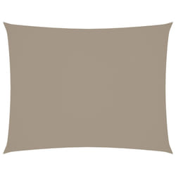 vidaXL Sunshade Sail Oxford Fabric Rectangular 2.5x4 m Taupe Shade Canopy