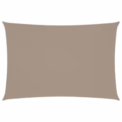 vidaXL Sunshade Sail Oxford Fabric Rectangular 2.5x4.5 m Taupe Patio Shade