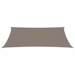 vidaXL Sunshade Sail Oxford Fabric Rectangular 4x7 m Taupe Patio Shade Canopy - Additional view 2
