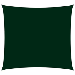 vidaXL Sunshade Sail Oxford Fabric Square 2.5x2.5 m Dark Green Patio Shade