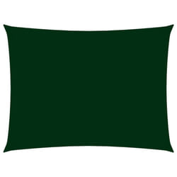 vidaXL Sunshade Sail Oxford Fabric Rectangular 2x4.5 m Dark Green Patio Shade