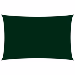 vidaXL Sunshade Sail Oxford Fabric Rectangular 2x5 m Dark Green Patio Shade