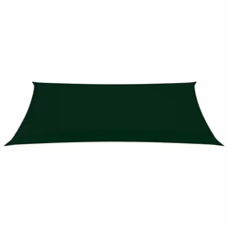 vidaXL Sunshade Sail Oxford Fabric Rectangular 2x5 m Dark Green Patio Shade