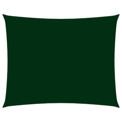 vidaXL Sunshade Sail Oxford Fabric Rectangular 2.5x3.5 m Dark Green Patio