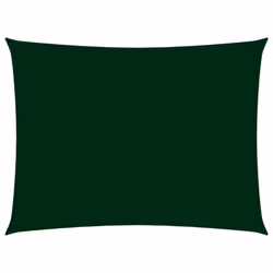 vidaXL Sunshade Sail Oxford Fabric Rectangular 2.5x4.5 m Dark Green Sunscreen