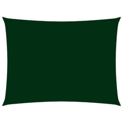 vidaXL Sunshade Sail Oxford Fabric Rectangular 2.5x4.5 m Dark Green Sunscreen