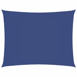 vidaXL Sunshade Sail Oxford Fabric Rectangular Patio Shade Sunscreen Canopy - blue, 5 x 6 m
