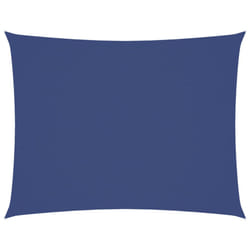vidaXL Sunshade Sail Oxford Fabric Rectangular Patio Shade Sunscreen Canopy - blue, 5 x 6 m