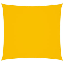 vidaXL Sunshade Sail Oxford Fabric Square Patio Sun Shade Sunscreen Canopy - yellow, 2.5 x 2.5 m