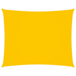 vidaXL Sunshade Sail Oxford Fabric Rectangular Patio Shade Sunscreen Canopy - yellow, 3 x 4 m