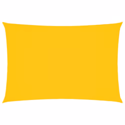 vidaXL Sunshade Sail Oxford Fabric Rectangular Patio Shade Sunscreen Canopy - yellow, 3 x 5 m