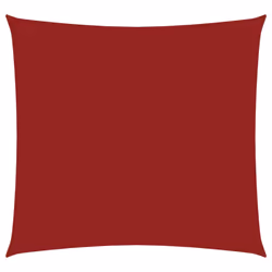 vidaXL Sunshade Sail Oxford Fabric Square Patio Sun Shade Sunscreen Canopy - red, 2.5 x 2.5 m