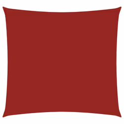 vidaXL Sunshade Sail Oxford Fabric Square Patio Sun Shade Sunscreen Canopy - red, 4.5 x 4.5 m