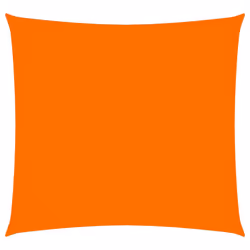 vidaXL Sunshade Sail Oxford Fabric Square Patio Sun Shade Sunscreen Canopy - orange, 3 x 3 m