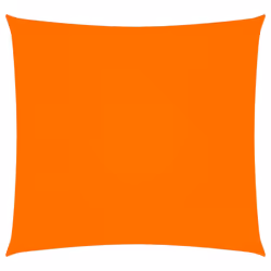 vidaXL Sunshade Sail Oxford Fabric Square Patio Sun Shade Sunscreen Canopy - orange, 3.6 x 3.6 m