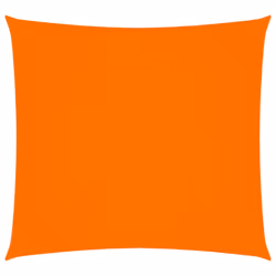 vidaXL Sunshade Sail Oxford Fabric Square Patio Sun Shade Sunscreen Canopy - orange, 4 x 4 m