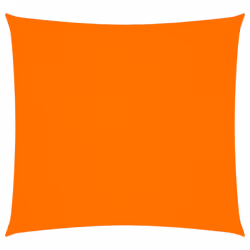 vidaXL Sunshade Sail Oxford Fabric Square Patio Sun Shade Sunscreen Canopy - orange, 7 x 7 m