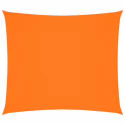 vidaXL Sunshade Sail Oxford Fabric Rectangular Patio Shade Sunscreen Canopy - orange, 2 x 2.5 m