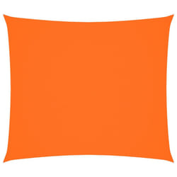vidaXL Sunshade Sail Oxford Fabric Rectangular Patio Shade Sunscreen Canopy - orange, 2 x 2.5 m
