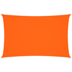vidaXL Sunshade Sail Oxford Fabric Rectangular Patio Shade Sunscreen Canopy - orange, 2.5 x 5 m