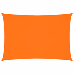 vidaXL Sunshade Sail Oxford Fabric Rectangular Patio Shade Sunscreen Canopy - orange, 3 x 5 m