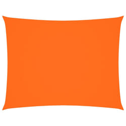 vidaXL Sunshade Sail Oxford Fabric Rectangular Patio Shade Sunscreen Canopy - orange, 3.5 x 5 m