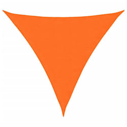 vidaXL Sunshade Sail Oxford Fabric Triangular Shade Sail Sunscreen Canopy - orange, 6 x 6 x 6 m