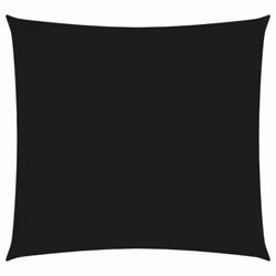 vidaXL Sunshade Sail Oxford Fabric Square 3.6x3.6 m Black Sunscreen Patio