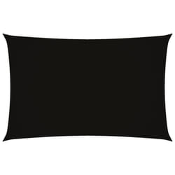 vidaXL Sunshade Sail Oxford Fabric Rectangular 2x4.5 m Black Sunscreen Patio