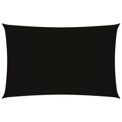 vidaXL Sunshade Sail Oxford Fabric Rectangular 2x5 m Black Sunscreen Patio