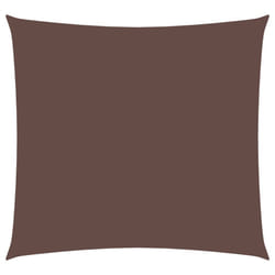 vidaXL Sunshade Sail Oxford Fabric Square 4.5x4.5 m Brown Sunscreen Canopy