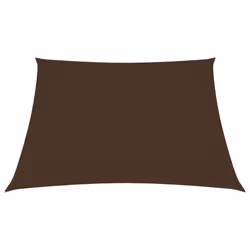 vidaXL Sunshade Sail Oxford Fabric Square 7x7 m Brown Patio Shade Sunscreen - Additional view 2